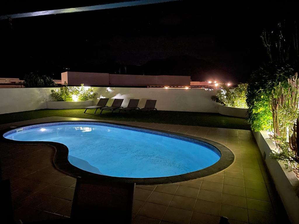 Splendid Casa Nostra, Private Pool, Wifi, Garden Villa Playa Blanca  Luaran gambar