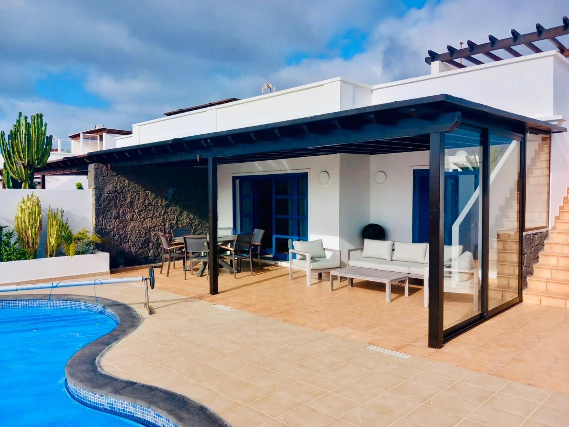 Splendid Casa Nostra, Private Pool, Wifi, Garden Villa Playa Blanca  Luaran gambar