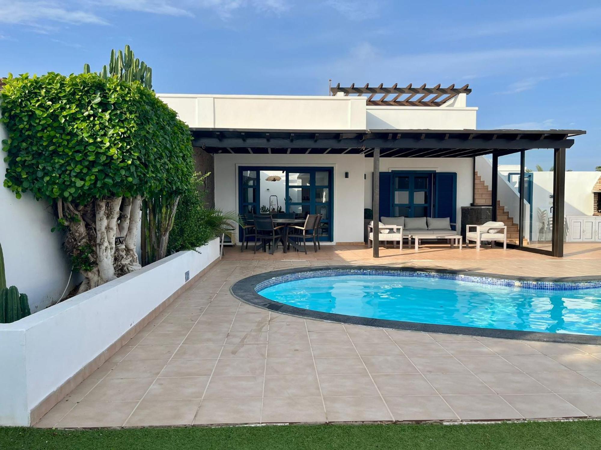 Splendid Casa Nostra, Private Pool, Wifi, Garden Villa Playa Blanca  Luaran gambar